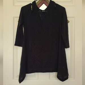 DKNY Black Lightweight Sweater
